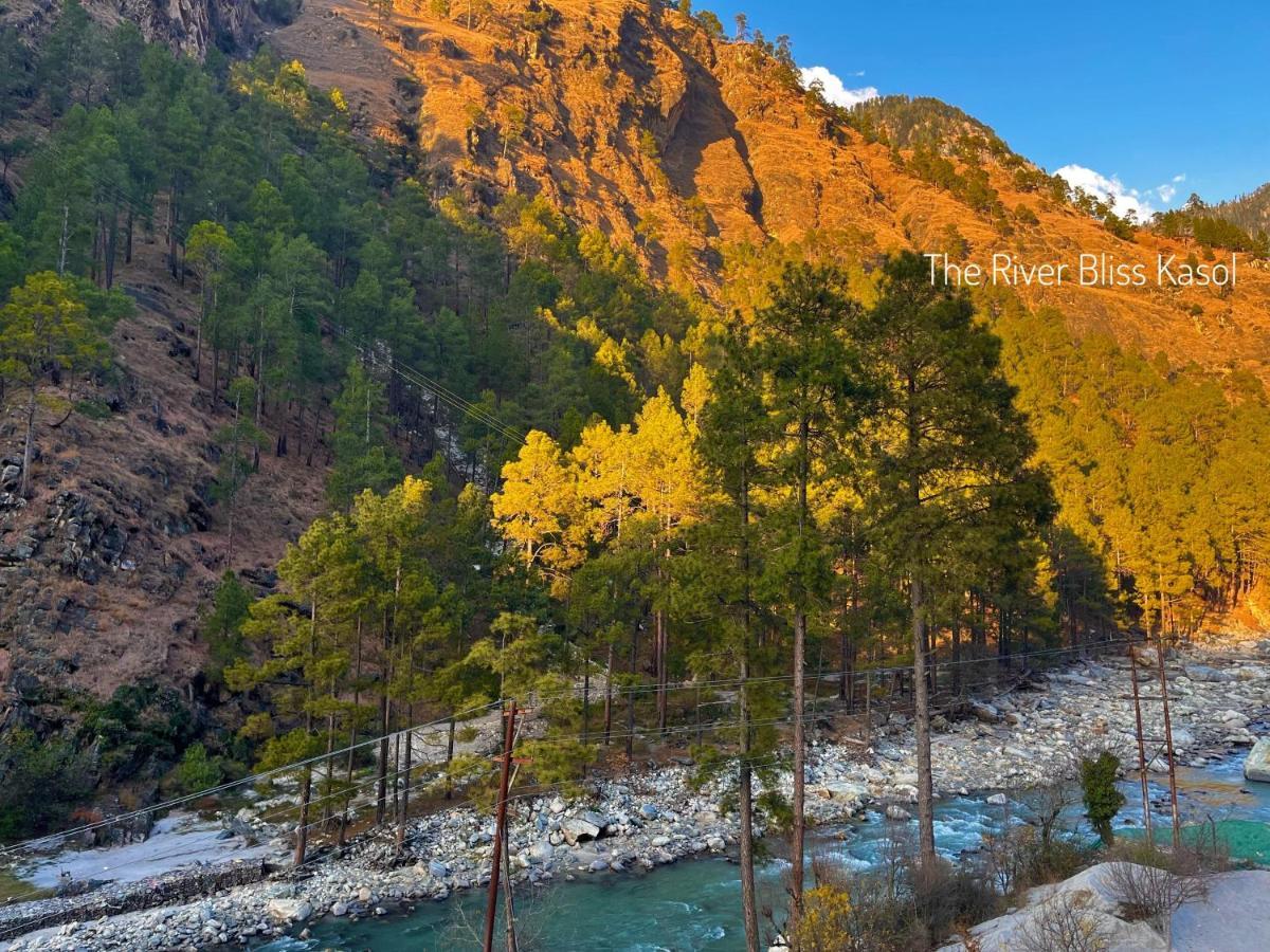 Hotel Mid Orchard Kasol L River Side -Pure Veg Hotel Exterior foto